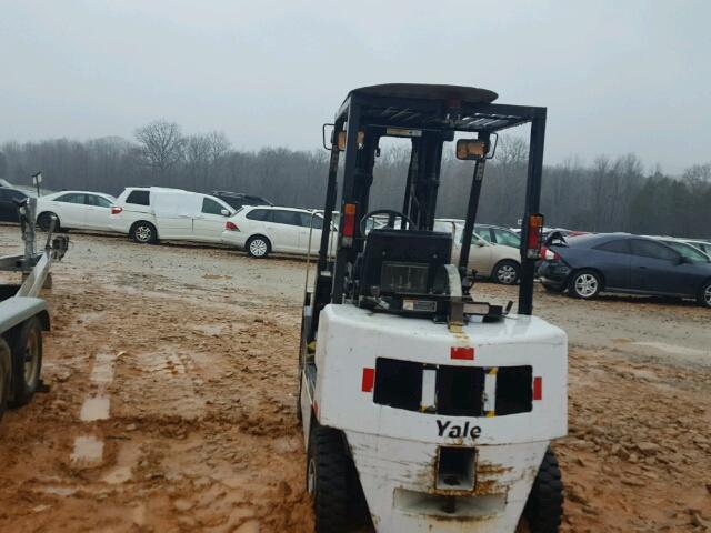0000000204PS08137 - 1998 YALE FORKLIFT WHITE photo 3