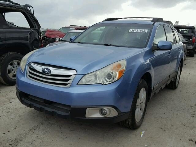 4S4BREKC5A2324226 - 2010 SUBARU OUTBACK 3. BLUE photo 2