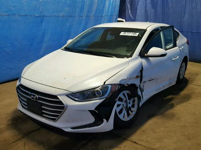 5NPD74LF4HH208871 - 2017 HYUNDAI ELANTRA SE WHITE photo 2