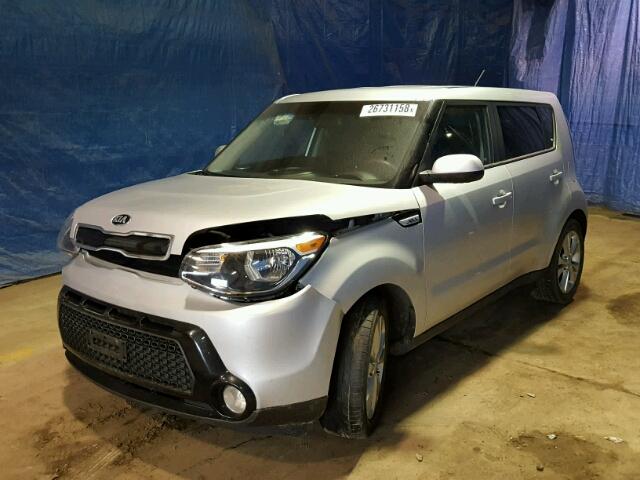 KNDJP3A54G7833958 - 2016 KIA SOUL + SILVER photo 2