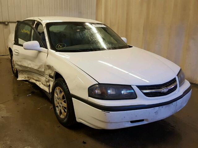 2G1WF52E159123357 - 2005 CHEVROLET IMPALA WHITE photo 1