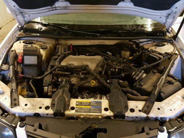 2G1WF52E159123357 - 2005 CHEVROLET IMPALA WHITE photo 7