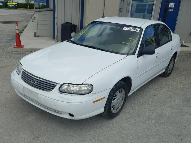 1G1ND52T9X6203466 - 1999 CHEVROLET MALIBU WHITE photo 2