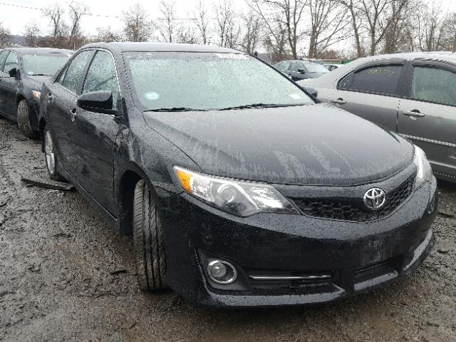 4T1BF1FK1EU749004 - 2014 TOYOTA CAMRY L BLACK photo 1