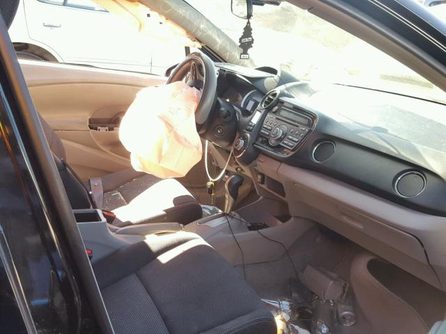 JHMZE2H79BS003796 - 2011 HONDA INSIGHT EX BLACK photo 5