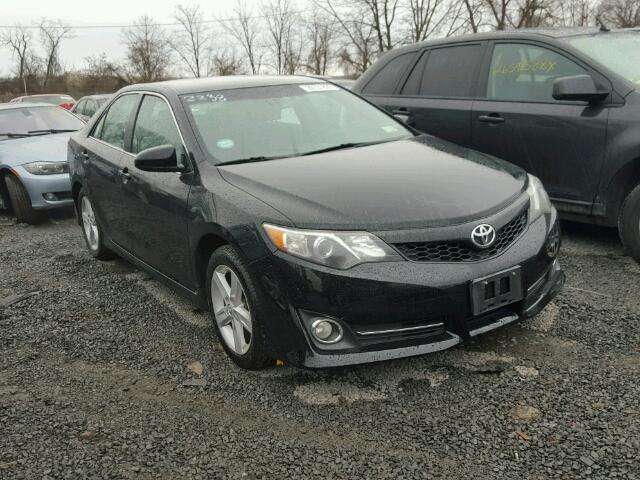 4T1BF1FK2EU342499 - 2014 TOYOTA CAMRY L BLACK photo 1