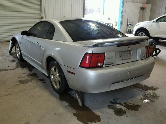 1FAFP40674F137219 - 2004 FORD MUSTANG SILVER photo 3