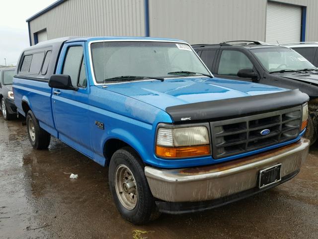 1FTDF15Y1SLA38231 - 1995 FORD F150 BLUE photo 1