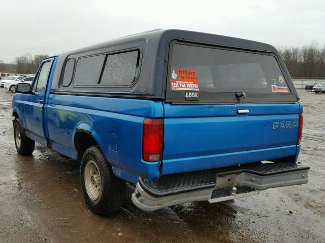 1FTDF15Y1SLA38231 - 1995 FORD F150 BLUE photo 3