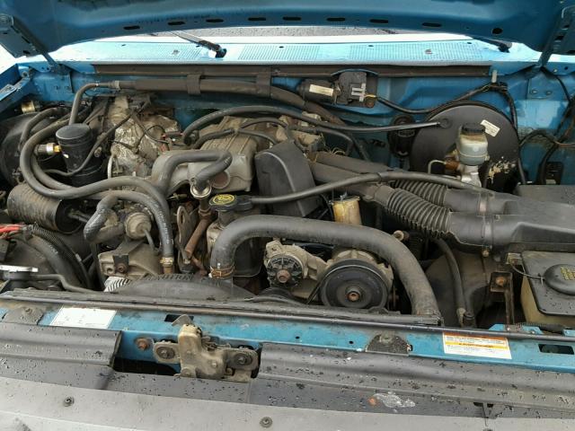 1FTDF15Y1SLA38231 - 1995 FORD F150 BLUE photo 7