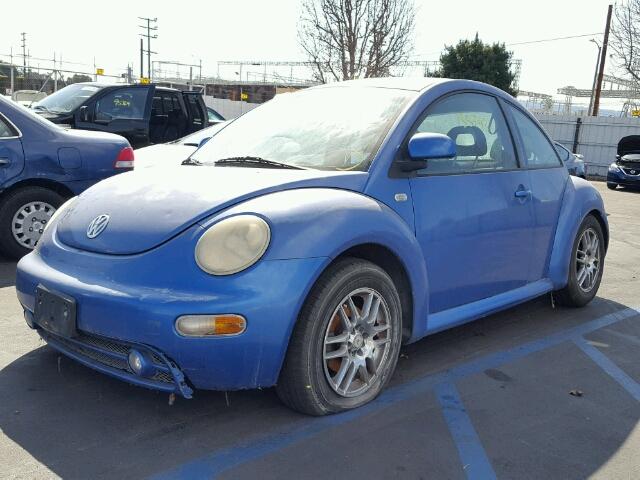 3VWCC21C5XM419801 - 1999 VOLKSWAGEN NEW BEETLE BLUE photo 2