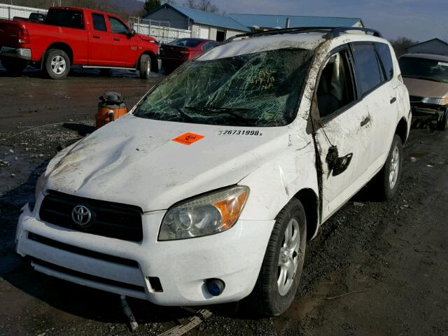 JTMBD33V685194862 - 2008 TOYOTA RAV4 WHITE photo 2