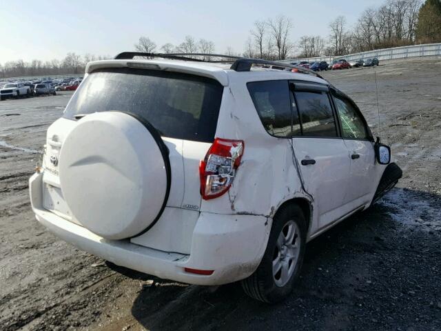 JTMBD33V685194862 - 2008 TOYOTA RAV4 WHITE photo 4