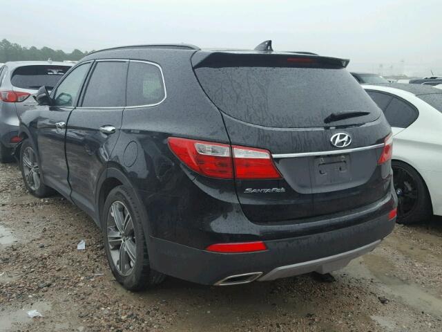 KM8SN4HF5EU082295 - 2014 HYUNDAI SANTA FE G BLACK photo 3