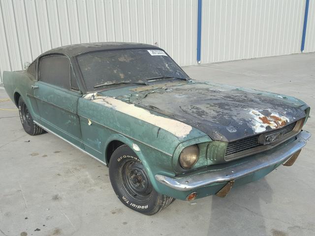 6T09T158279 - 1966 FORD MUSTANG TURQUOISE photo 1