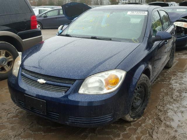 1G1AB5F51A7113665 - 2010 CHEVROLET COBALT LS BLUE photo 2