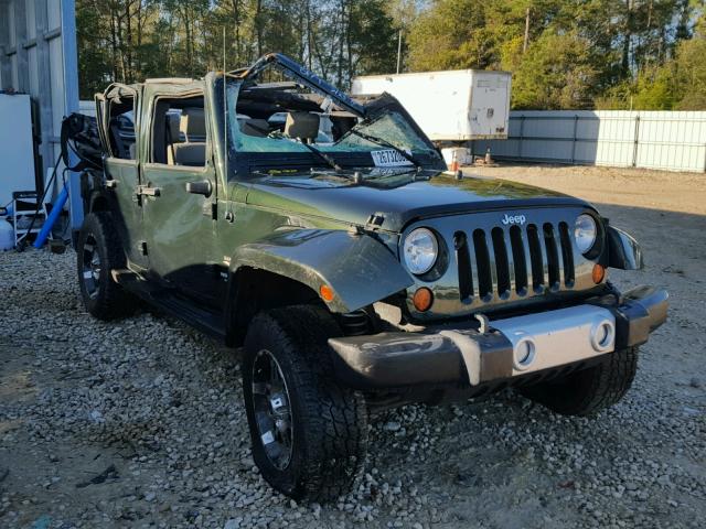 1J4BA5H18AL175476 - 2010 JEEP WRANGLER U GREEN photo 1