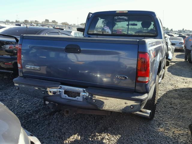 1FTSX21P07EB41689 - 2007 FORD F250 SUPER BLUE photo 4