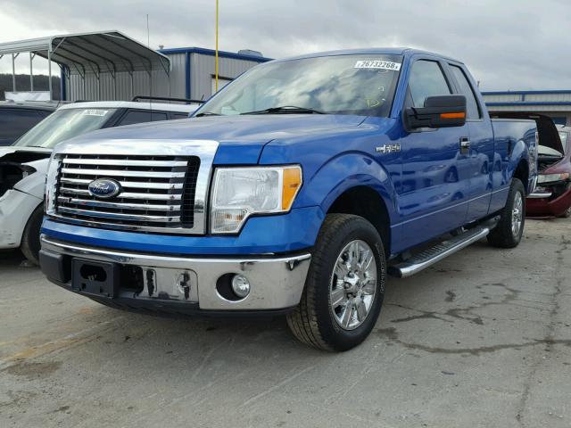 1FTRX12839KB25281 - 2009 FORD F150 SUPER BROWN photo 2