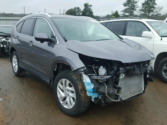 2HKRM4H75GH658818 - 2016 HONDA CR-V EXL GRAY photo 1