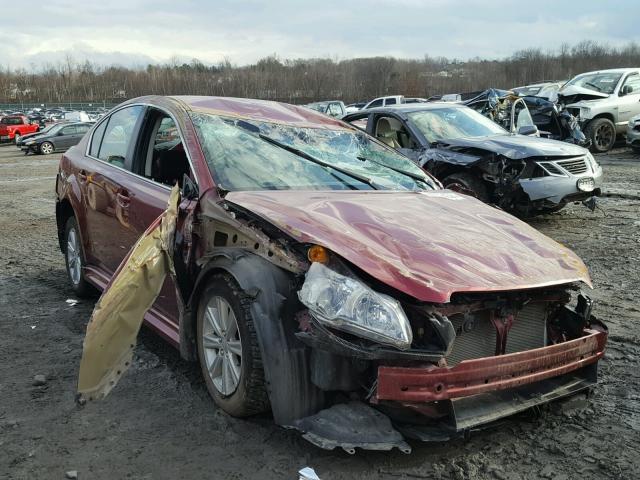 4S3BMBC6XB3216254 - 2011 SUBARU LEGACY 2.5 MAROON photo 1