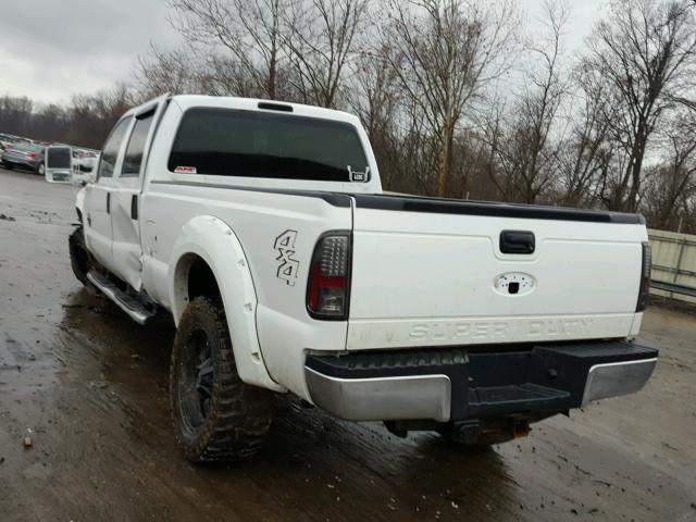 1FT8W3BT7CEB09654 - 2012 FORD F350 SUPER WHITE photo 3