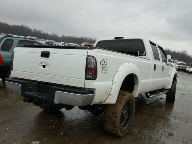 1FT8W3BT7CEB09654 - 2012 FORD F350 SUPER WHITE photo 4