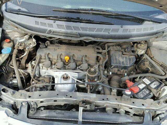 1HGFA16858L061365 - 2008 HONDA CIVIC EX ნაცრისფერი ფოტო 7