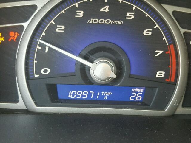 1HGFA16858L061365 - 2008 HONDA CIVIC EX ნაცრისფერი ფოტო 8