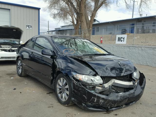 2HGFG12979H505969 - 2009 HONDA CIVIC EXL BLACK photo 1