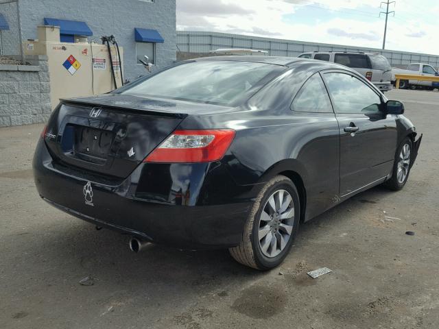 2HGFG12979H505969 - 2009 HONDA CIVIC EXL BLACK photo 4