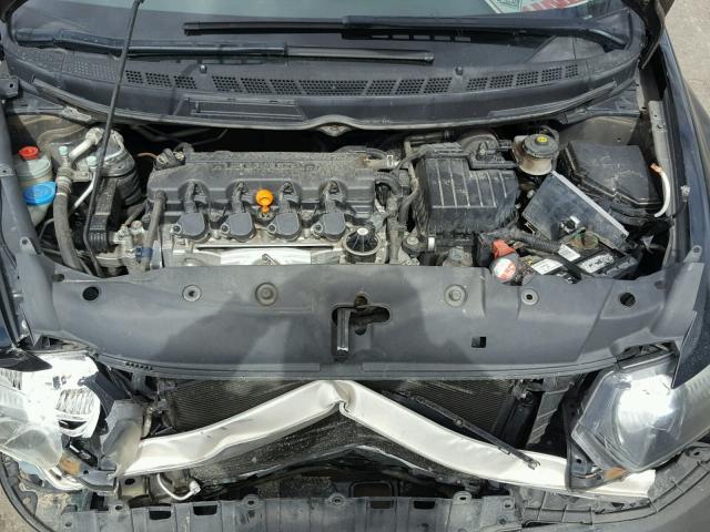2HGFG12979H505969 - 2009 HONDA CIVIC EXL 黑色 照片 7