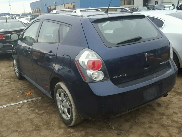 5Y2SM67069Z445776 - 2009 PONTIAC VIBE BLUE photo 3