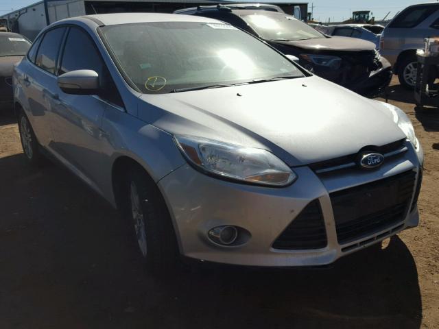 1FAHP3H27CL417369 - 2012 FORD FOCUS SEL SILVER photo 1