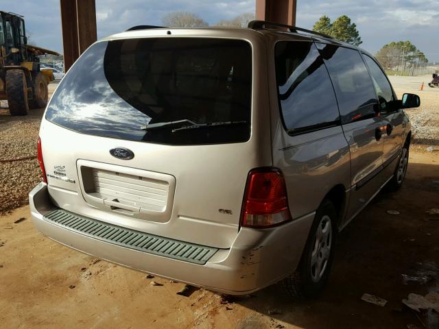 2FMZA51644BA73909 - 2004 FORD FREESTAR S SILVER photo 4