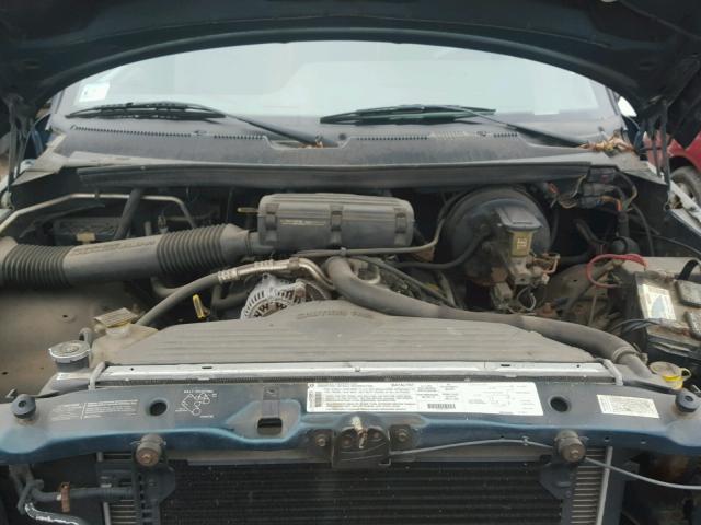 1B7HF16Y6VJ539051 - 1997 DODGE RAM 1500 GREEN photo 7