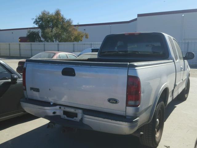 1FTRX18L81NB72692 - 2001 FORD F150 SILVER photo 4