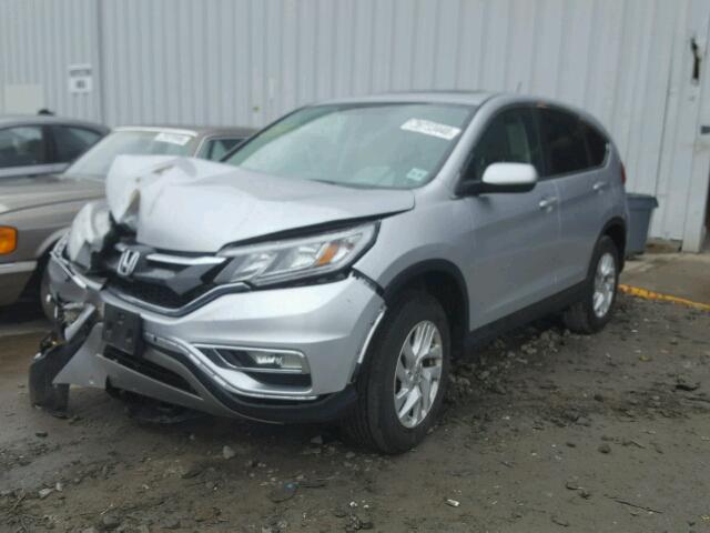 2HKRM4H56FH700751 - 2015 HONDA CR-V EX SILVER photo 2