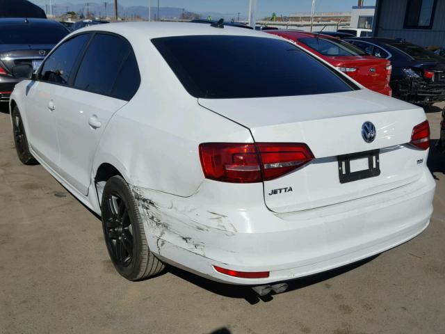 3VW3A7AJ3FM228894 - 2015 VOLKSWAGEN JETTA TDI WHITE photo 3