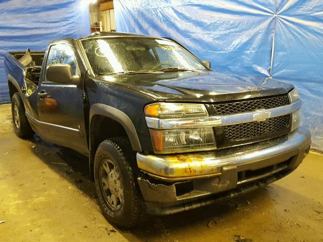 1GCDT13E388149196 - 2008 CHEVROLET COLORADO BLACK photo 1