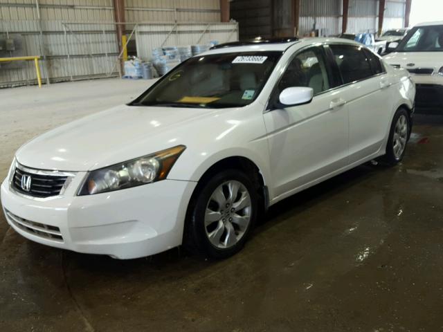 1HGCP26719A032926 - 2009 HONDA ACCORD EX WHITE photo 2