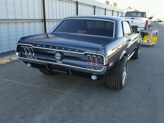 8R01C113797 - 1968 FORD MUSTANG CHARCOAL photo 4