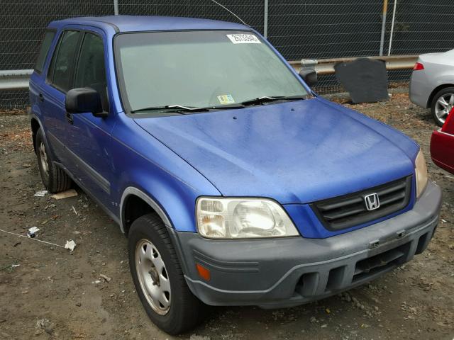 JHLRD2843YC017709 - 2000 HONDA CR-V LX BLUE photo 1