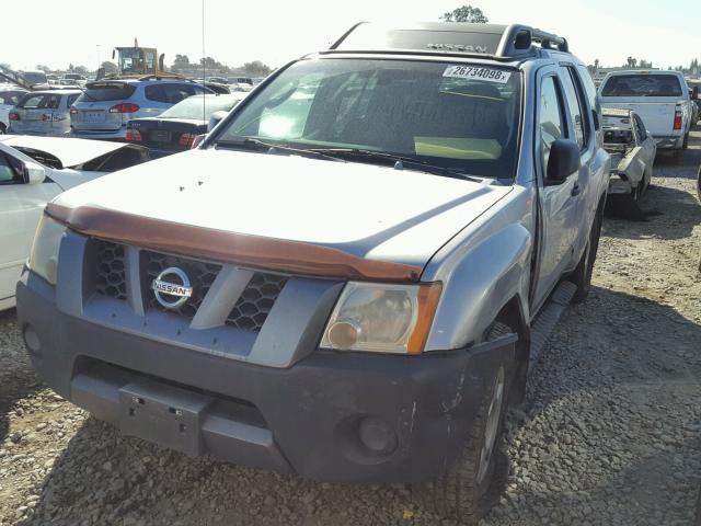 5N1AN08U26C560263 - 2006 NISSAN XTERRA OFF SILVER photo 2