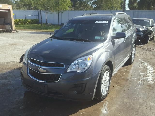 2CNFLDE52B6414867 - 2011 CHEVROLET EQUINOX LT GRAY photo 2