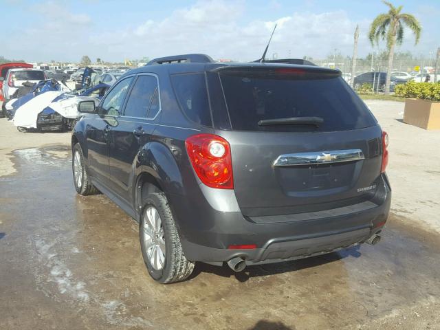 2CNFLDE52B6414867 - 2011 CHEVROLET EQUINOX LT GRAY photo 3