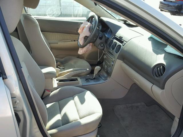 1YVFP80C745N32623 - 2004 MAZDA 6 I BEIGE photo 5