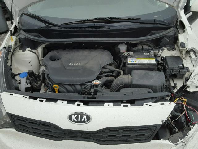 KNADM5A31C6028254 - 2012 KIA RIO LX Սպիտակ լուսանկար 7