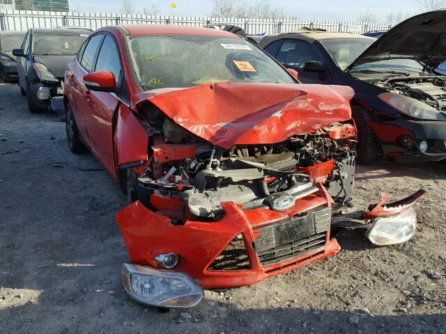 1FAHP3H24CL124142 - 2012 FORD FOCUS SEL RED photo 1