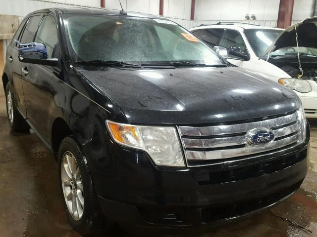 2FMDK36C38BA95397 - 2008 FORD EDGE SE BLACK photo 1